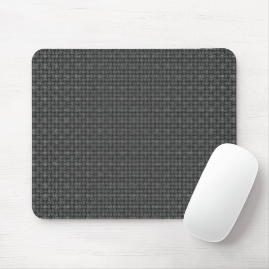 Gray Fabric Texture Mousepad (Mit Mouse)