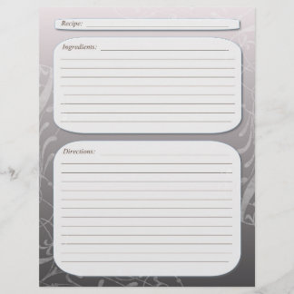 Gray fade klassische Schwirl-Rezeptur