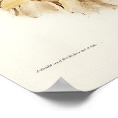 Gray Falcon von Elizabeth Gould Poster (Ecke)