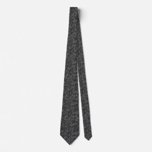 Gray Fall Leaves Camo Tie Krawatte