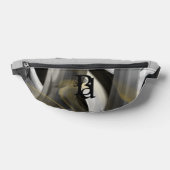 Gray Fanny Pack Trend Abstrakter Art Bauchtasche (Ablage )