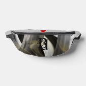 Gray Fanny Pack Trend Abstrakter Art Bauchtasche (Ablage )