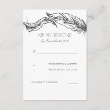 Gray Feathers White Elegante Wedding UAWG