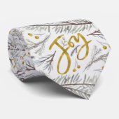 Gray Fir Twigs Krawatte (Gerollt)