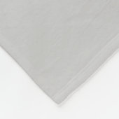 Gray Fleece Blanket (Ecke)