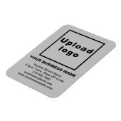 Gray Flexible Foto Magnet (Linke Seite)