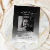 Gray Fog Memorial Beerdigung Orden des Dienstes Programm