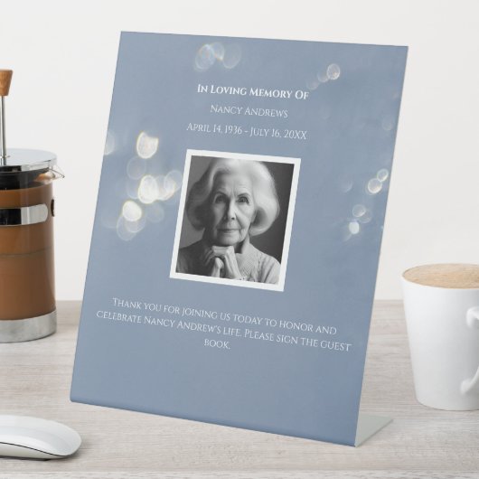 Gray Funeral Memorial Sockelschild (In Situ)