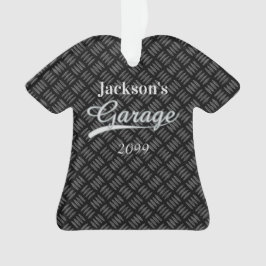 Gray Garage Shirt Gestalt Ornament