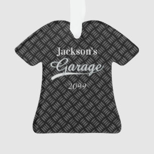 Gray Garage Shirt Gestalt Ornament