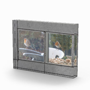 Gray Garden Tiles Image Foto Block für zwei Fotos