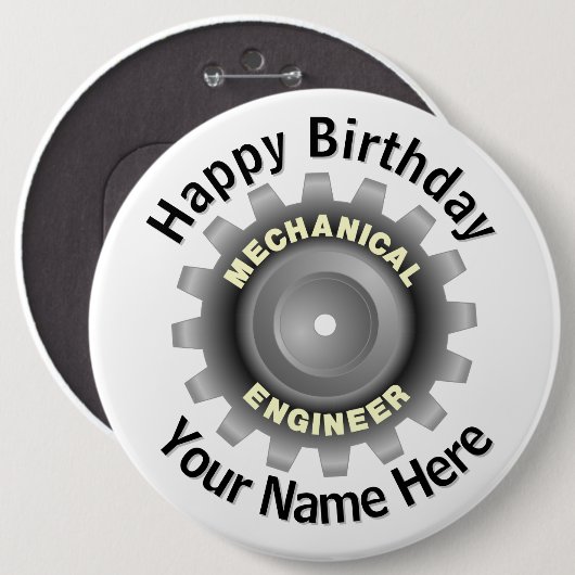 Gray Gear Button (Vorne & Hinten)