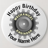 Gray Gear Button (Vorderseite)