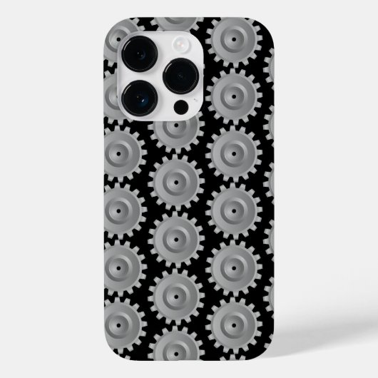 Gray Gear Case-Mate iPhone Hülle (Rückseite)