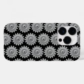 Gray Gear Case-Mate iPhone Hülle (Rückseite (Horizontal))