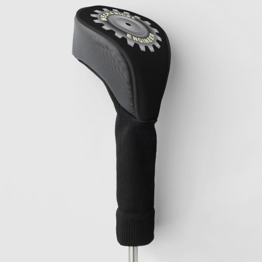 Gray Gear Golf Headcover (angewinkelt)
