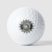 Gray Gear Golfball (Vorderseite)