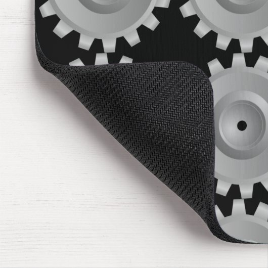 Gray Gear Mousepad (Ecke)