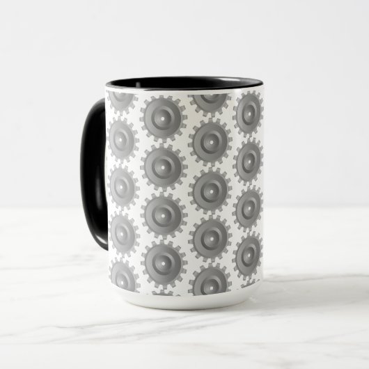 Gray Gear Tasse (Vorderseite Links)