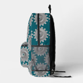 Gray Gears Bedruckter Rucksack (Rechts)