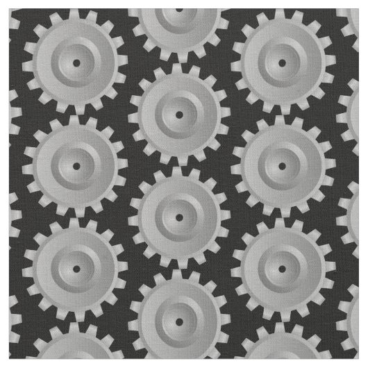 Gray Gears Stoff (Nahaufnahme)