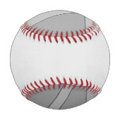 Gray Geometric Baseball (Rückseite)