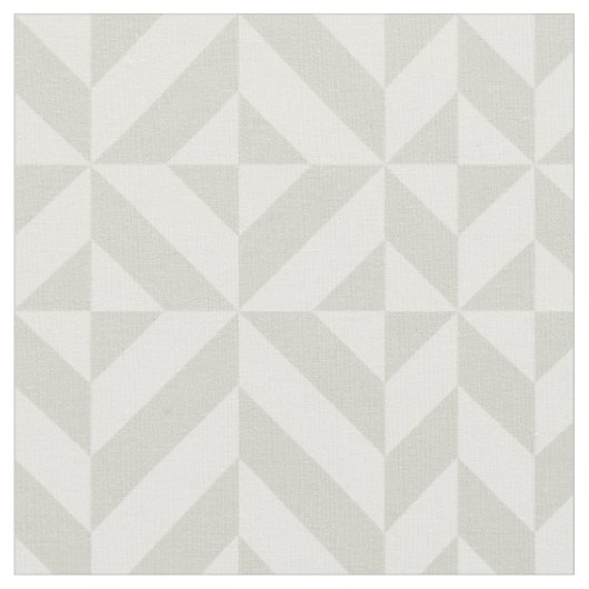 Gray Geometric Deko Cube Pattern Stoff (Nahaufnahme)