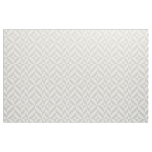 Gray Geometric Deko Cube Pattern Stoff (Fat Quarter (45,7 x 55,9 cm))