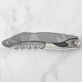 Gray Geometric Kellnermesser (Rückseite)