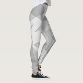 Gray Geometric Leggings (Rechts)