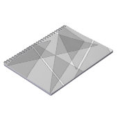 Gray Geometric Notizblock (Linke Seite)