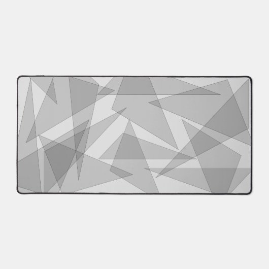 Gray Geometric Schreibtischunterlage (Vorderseite)