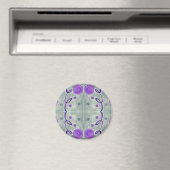 Gray Globes Blanket Magnet (In Situ (Geschirrspüler))