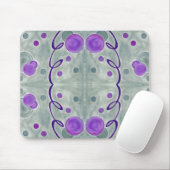 Gray Globes Blanket Mousepad (Mit Mouse)