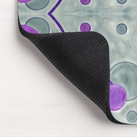 Gray Globes Blanket Mousepad (Ecke)