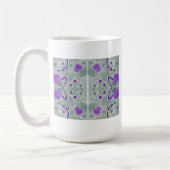 Gray Globes Blanket Tasse (Links)