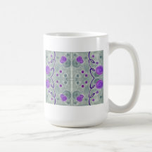 Gray Globes Blanket Tasse