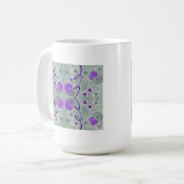 Gray Globes Blanket Tasse (Vorderseite Links)