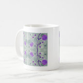 Gray Globes Blanket Tasse (Vorderseite Links)