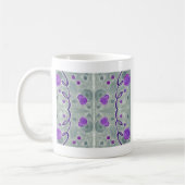 Gray Globes Blanket Tasse (Links)