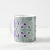 Gray Globes Blanket Tasse (Vorderseite Links)