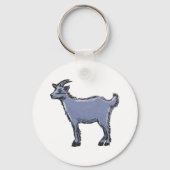 Gray Goat Sketch Schlüsselanhänger (Vorderseite)