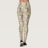 Gray Gold Cherubs Leggings (Rückseite)