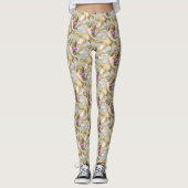 Gray Gold Cherubs Leggings (Vorderseite)