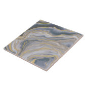 Gray Gold Liquid Painting Fliese (Seite)