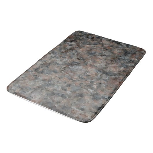 Gray Granite Badematte (Schrägansicht)