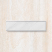 Gray Granite Brown Quarz Stone Hängeschild Türschild (Vorderseite )