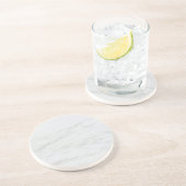 Gray Granite Brown Quarz Stone Naturgetränk Getränkeuntersetzer (Seite)