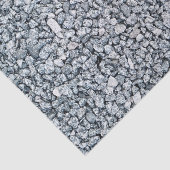 Gray Gravel Stones Seidenpapier (Ausschnitt)