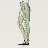 Gray Green Cherubs Leggings (Links)